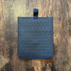 Vilebrequin Navy Leather iPad Case